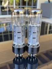 Coppia tubi aspirapolvere vintage Simens EL34 El-34 fossetta superiore Hickok TV7 testati BUONI