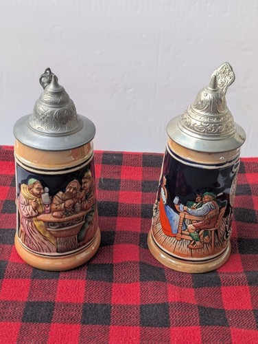 Birra tedesca vintage steins - birra,