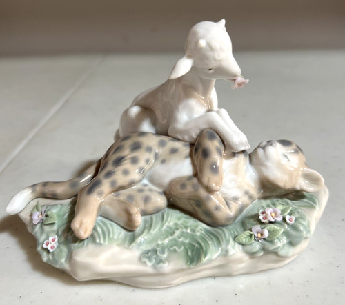 Lladro 6926 and the - lladro, leopard