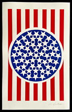 Robert Indiana Litografia Guggenheim Museum COA numerata a mano -Jasper Johns