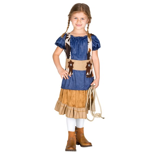 Costume bambina cowgirl cowboy