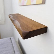 Mensola sospesa in legno