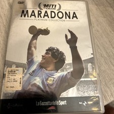 DVD  DIEGO ARMANDO MARADONA in I MITI DEL CALCIO. Platinum Collection GAZZETTA