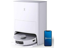 ECOVACS DEEBOT T20 Omni (DLX23) Robot Aspirapolvere e Scopa ad Acqua Lavaggio-Asciugatura Bianco