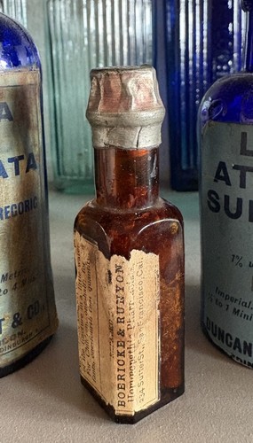 Antica bottiglia medicina - antica,