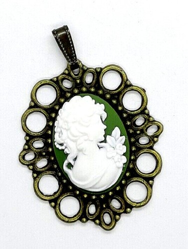 Ciondolo ottone antico con