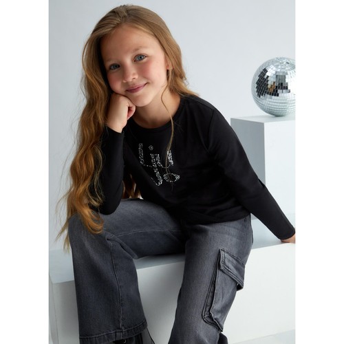 Liu shirt nera bambina - nera,