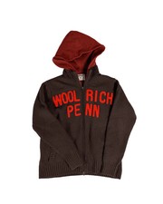 Felpa Woolrich Zip-Up in Lana