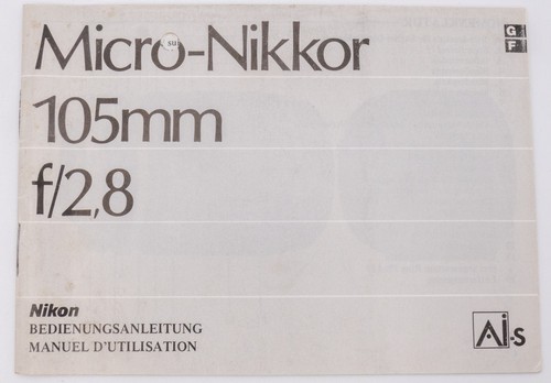 Nikon foglio uso - foglio, d'uso