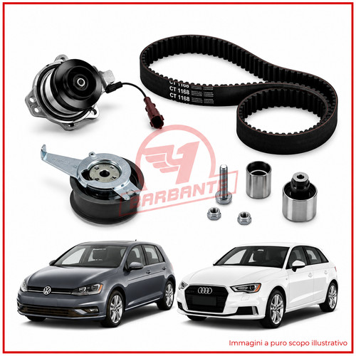Kit distribuzione con - kit, pompa