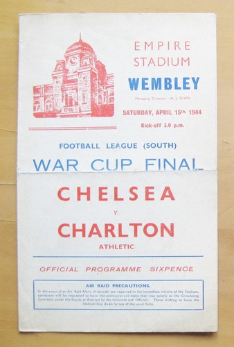 Finale cup 1944 - fa, (sud)