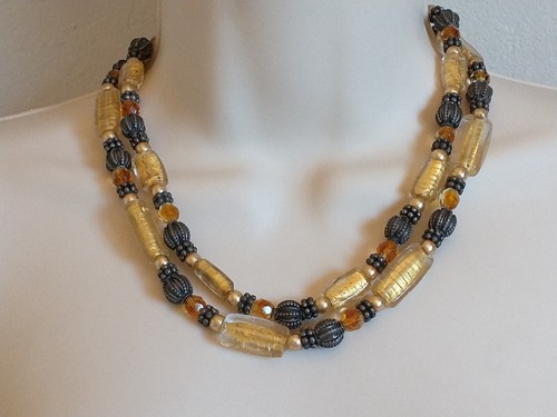 Collana vintage chico doppio - chico's,