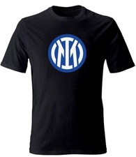 T-shirt INTER tshirt maglietta uomo donna 100 % COTONE CALCIO MAGLIA SQUADRA 