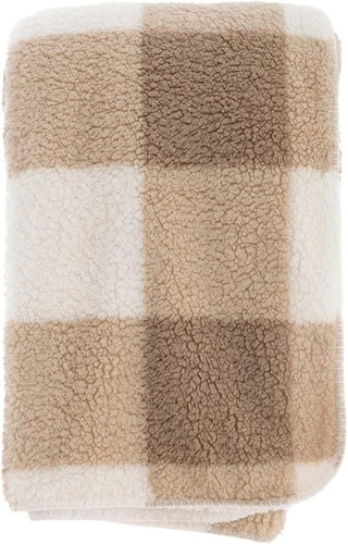 Plaid sherpa 410gsm bianco - plaid, e