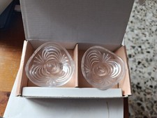 COPPIA PORTACANDELE IN CRISTALLO RCR