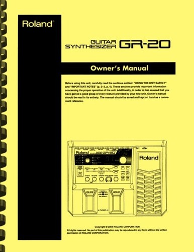 Roland sintetizzatore - roland, gr-20