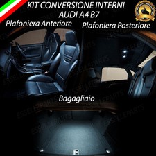 KIT LED INTERNI AUDI A4 B7 AVANT ANTERIORE + POST + BAGAGLIAIO 6000KCANBUS