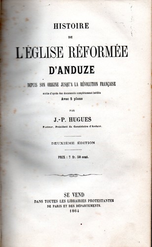 Histoire église - de, l'Église