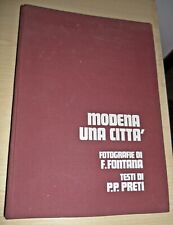 Modena Una Città - Franco Fontana - Libro Fotografico Edizione Numerata - 1972