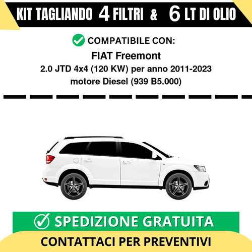 Tagliando per fiat freemont - tagliando,