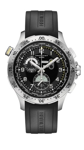 Hamilton khaki chrono world - khaki,