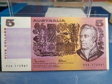 Banconota Australia 5 Dollari