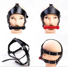 Maschera copricapo briglia