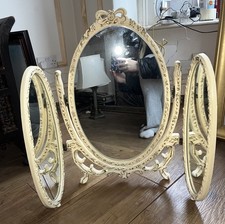 Specchio da toeletta triplo