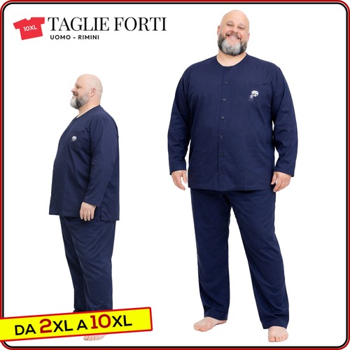 Pigiama uomo aperto taglie - uomo,