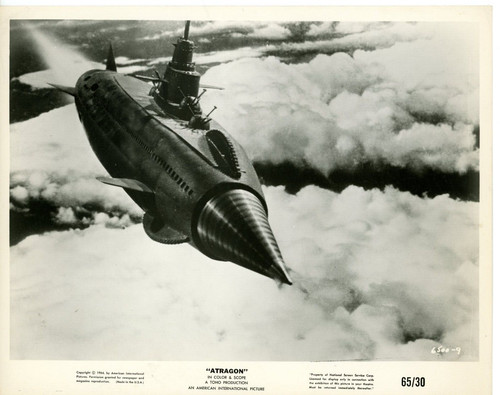 Foto vintage 8x10 atragon - vintage,