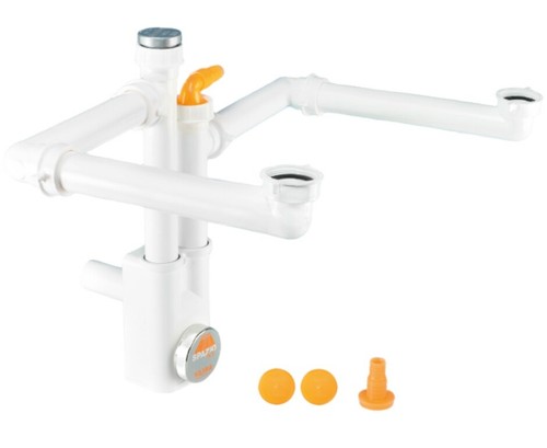 Sifone lavello lira vasche - 2,