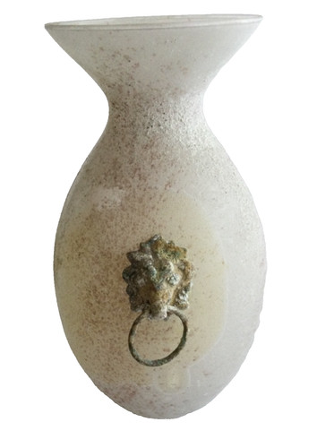 Vaso vetro soffiato mano - a,