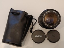 VIVITAR 70-210mm f4.5-5.6 Contax Yashica Mount CY MC Macro Focusing Zoom 35mm