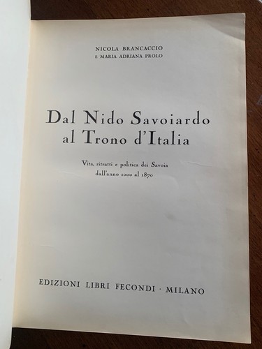 Savoia dal nido savoiardo - dal,
