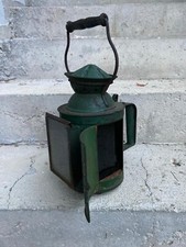 Lampade ferroviarie fine XIX -