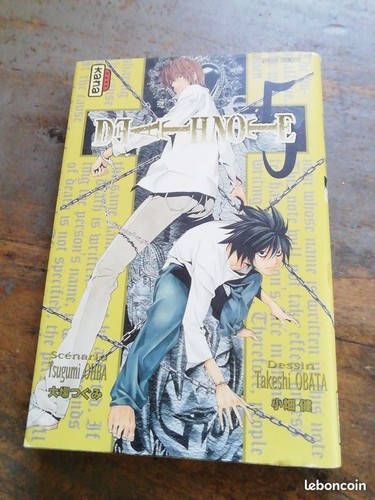 Manga death note tome - bd, 5