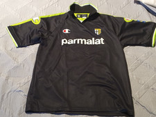 maglia calcio A.C. PARMA 2002/2003 90 anni FREY usata e autografata.
