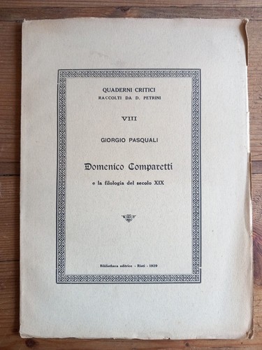 Domenico comparetti giorgio - domenico,