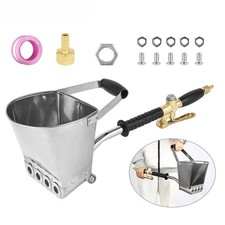 Pistola a spruzzo per cemento 4 fori, spruzzatore malta per cemento domestico, strumento pneumatico 