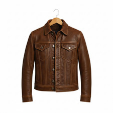 Giacca camionista uomo - , pelle