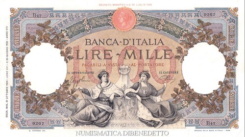 Regno 1000 lire capranesi - lire,
