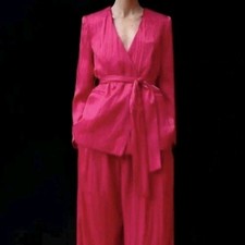 Blazer Zara lucido raso