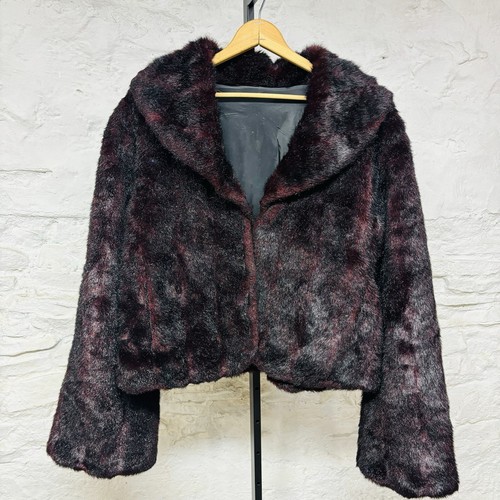 Cappotto pelliccia sintetica
