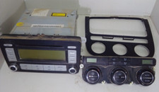 LETTORE DISPLAY STEREO AUTORADIO RADIO VOLKSWAGEN GOLF 5 V 2003 2009 ORIGINALE