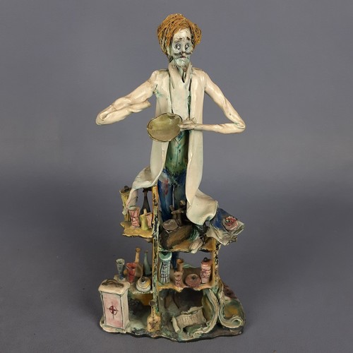 Scultura scricciolo adriano - scultura, lo
