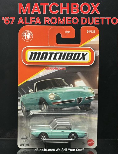 Matchbox alfa romeo - alfa, duetto