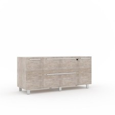K123 Credenza with 2 Drawers