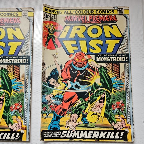 Marvel premiere iron - iron, fist