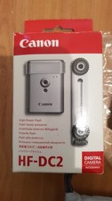Flash Canon HF-DC2 ad alta potenza mai usato in scatola per tutte le fotocamere Powershot