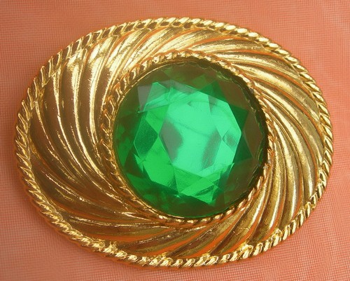 Vintage broche parfum - broche,